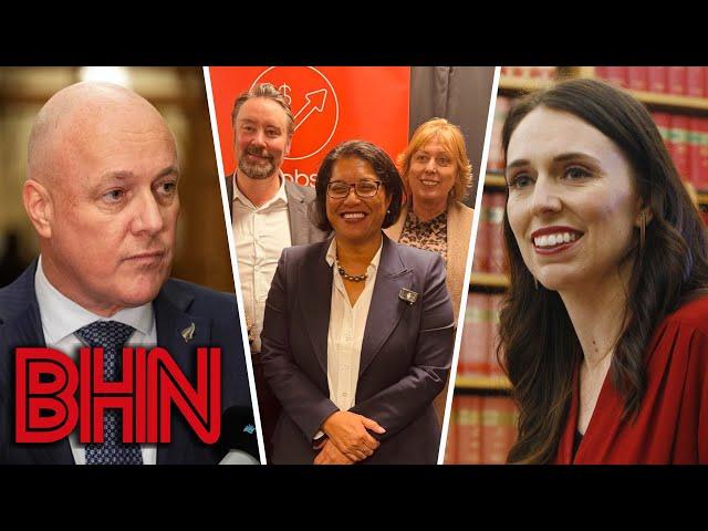 #BHN Barbara and Craig in Chch | Govt Sued for Climate policies | Jacinda's global book promotion