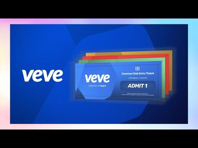 IRL MEETS DIGITAL WITH VEVE ENTRY TICKET CRAFT