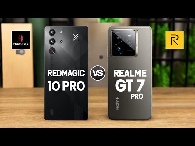 Nubia RedMagic 10 Pro 5G Vs Realme GT 7 Pro 5G