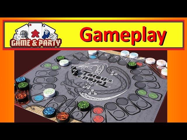 Tatsu Board Game Play Through Full Game