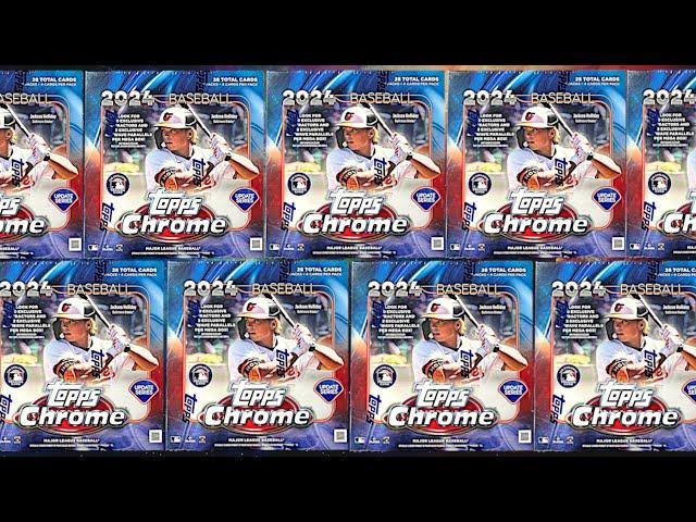 2024 Topps CHROME UPDATE Mega Box Case Break Part One