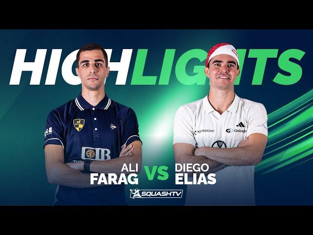  Farag v Elias  | Paris Squash 2024 | SF HIGHLIGHTS