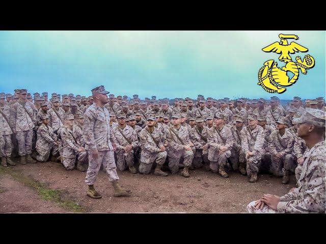 BRAND NEW Marines listen to an EPIC Speech with Tears in Their Eyes! India Company - USMC Motivation