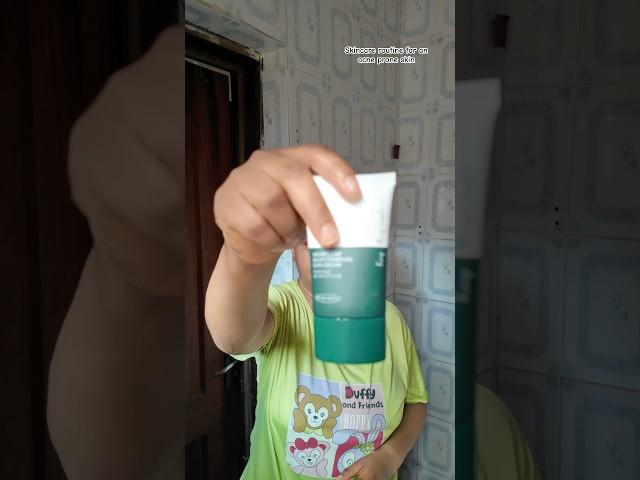 Skincare routine for an acne prone skin #skincareroutine #skincaretips #acnetreatment
