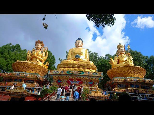 Swayambhu Mahachaitya | Swayambhunath  Kathmandu, Nepal  #travel #nepal @teensyideas