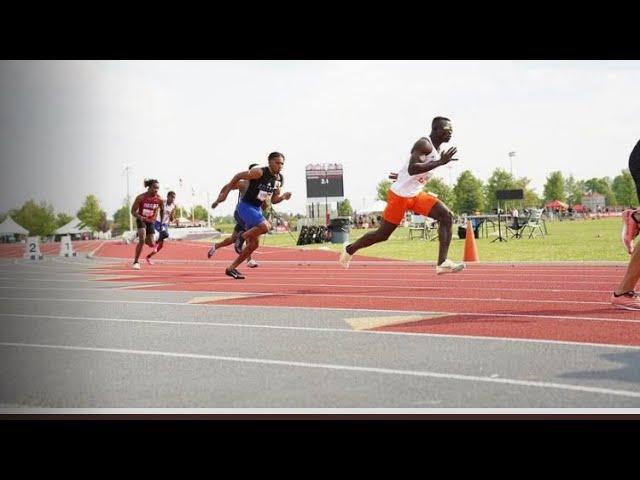 Saminu Abdul Rasheed Runs One Of The Fastest Time Of 20.36s To Win The Men’s 200m final.