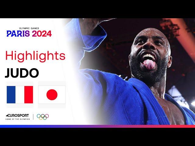 JO PARIS 2024 - Des ippons, du suspense, de l'émotion : le meilleur de la finale de judo par équipes