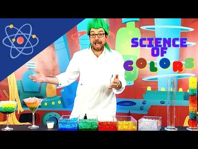 Science Experiments for kids Colors and Orbeez with Dr. Shnitzel's Wacky Science