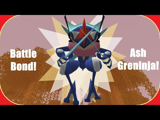 How to Catch BATTLE-BOND / ASH-GRENINJA in Pixelmon!