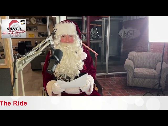 Santa takes calls at NWKS Radio