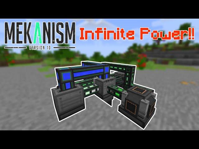 Minecraft | Mekanism Tutorial | Infinite Renewable Energy!