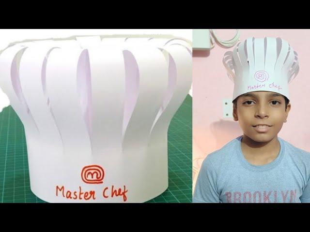 Make Your Own MASTERCHEF Cap ! How to Make MasterChef Cap ! How to Make MasterChef Hat #masterchef