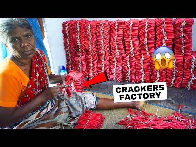 How Diwali Crackers Is Made  - Sivakasi Fireworks Factory Tour 2024