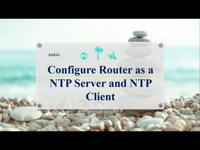 Configure cisco router as NTP server and client | Configure NTP Server & NTP client on Cisco Devices