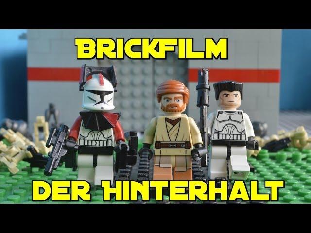 (Full-HD) Lego Star Wars Clone Wars: Der Hinterhalt Brickfilm (German)