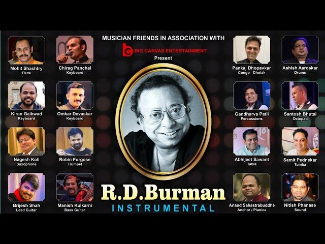 R.D.BURMAN INSTRUMENTAL I LIVE CONCERT I BIG CANVAS ENTERTAINMENT