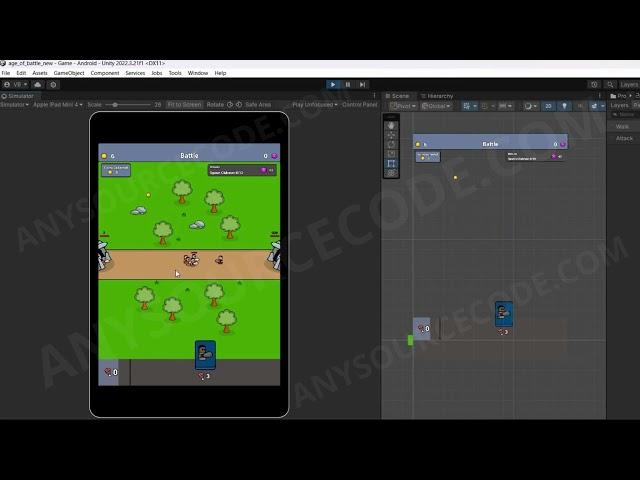 Age Of Battle Unity Game Source Code #unity #unity3d #unitydev #unitydeveloper #sourcecode