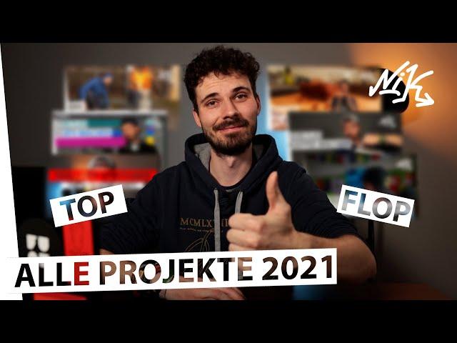 Ich ranke all meine Projekte aus 2021 | Tops und Flops - Tier List 2021