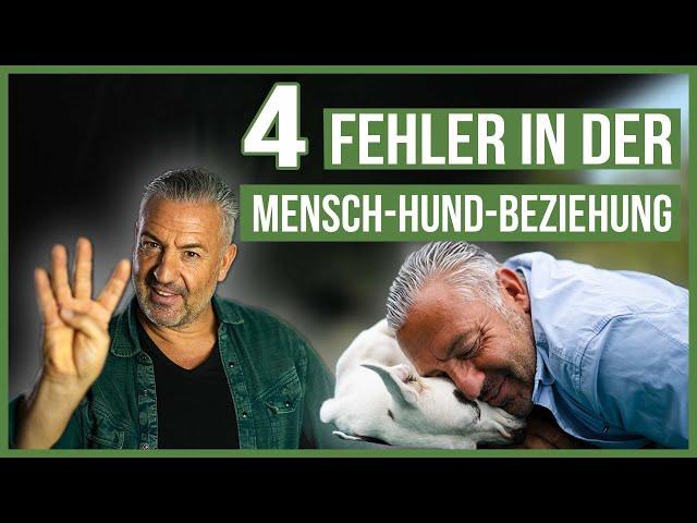 Vermeide diese 4 FEHLER in der Mensch-Hund-Beziehung! 