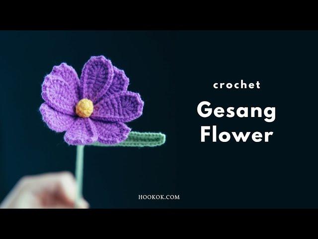 How To Crochet Gesang Flower