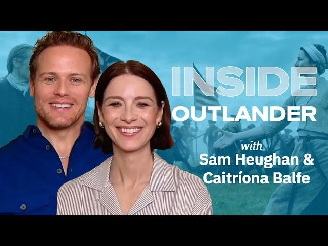 OUTLANDER Aftershow: Sam Heughan & Caitríona talk the Season 7 Part 2 premiere | TV Insider