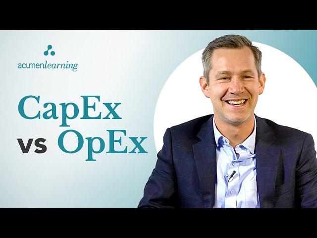 CapEx vs OpEx | What's the difference?