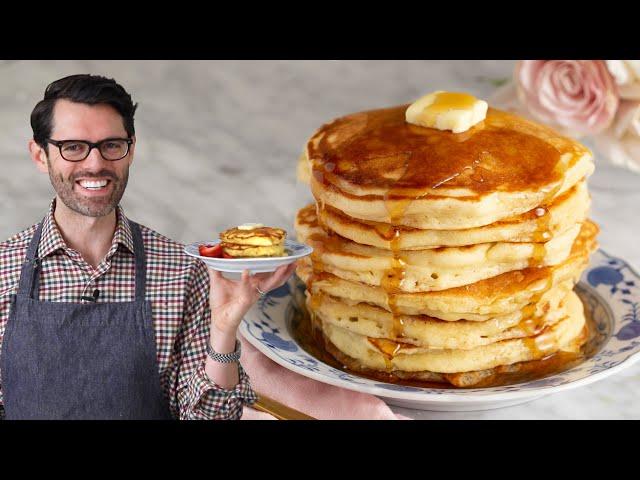 FLUFFY Pancakes Recipe