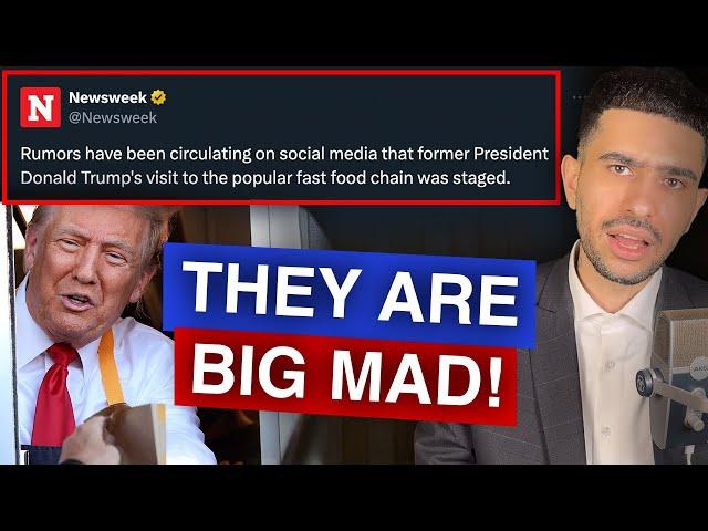 Trump’s McDonald’s Shift Made Them BIG MAD!