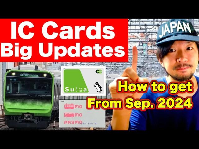 Japan Train IC CARD Essential Update You MUST KNOW | Suica & PASMO are finally BACK | September 2024