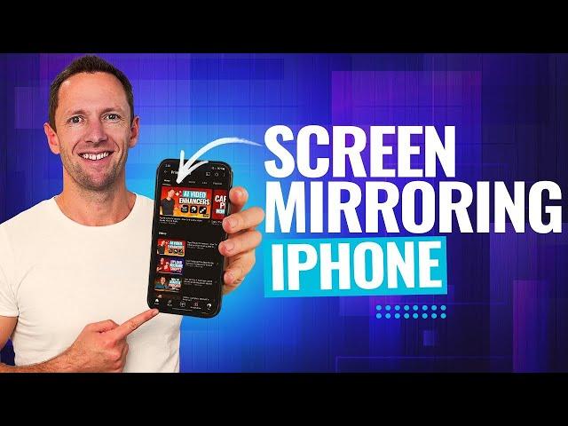 Screen Mirroring On iPhone - How To Mirror iPhone To TV, Mac & PC!