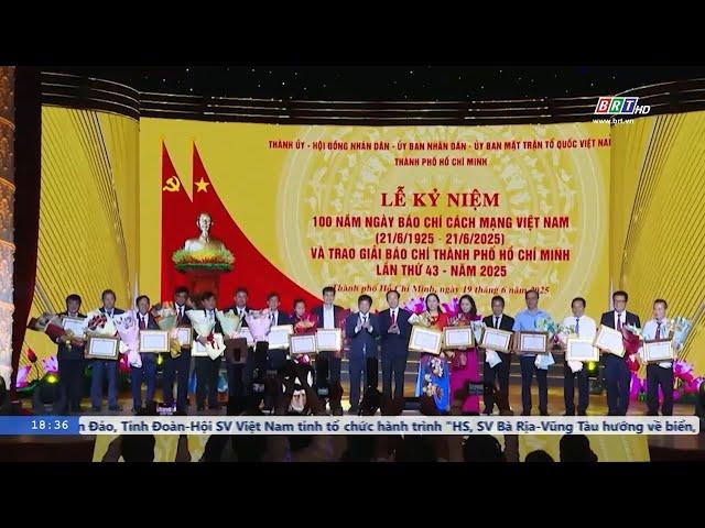 TP. HCM kỷ niệm 100 năm Ngày Báo chí cách mạng Việt Nam | BRTgo