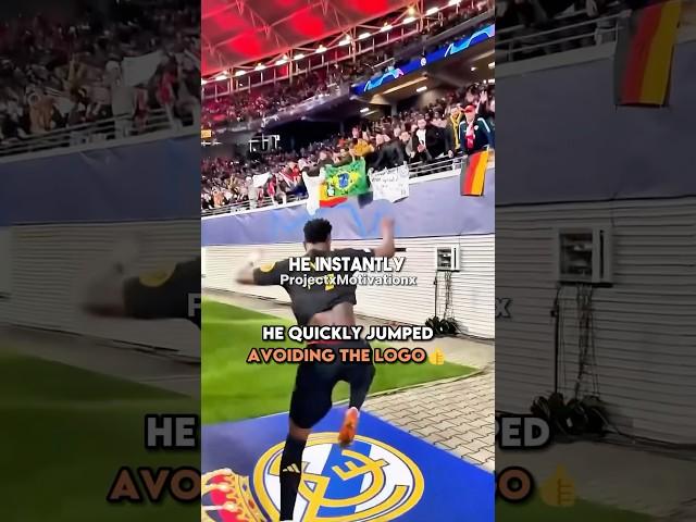 Vinicius Junior Shows Respect To Fans and Real Madrid! #shorts