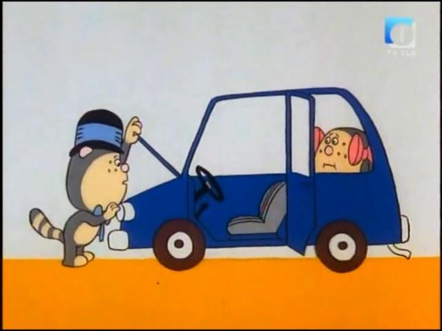 Medved BOJAN risanka - Motorizacija / Bojan the Bear cartoon – Motorization