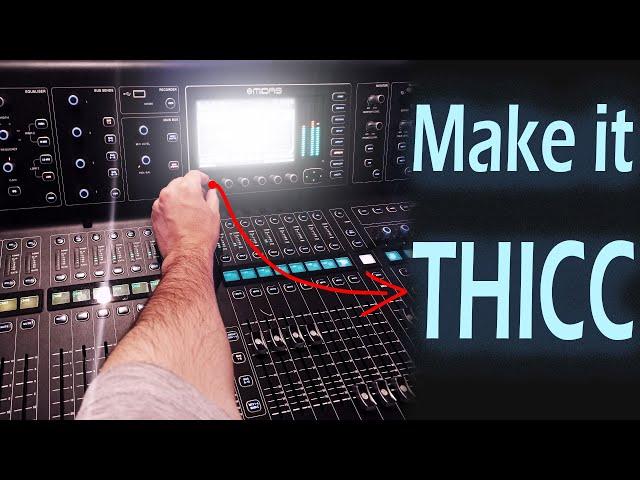 SECRET TRICK to Improve your Mixes on the Midas M32 & Behringer X32 live console