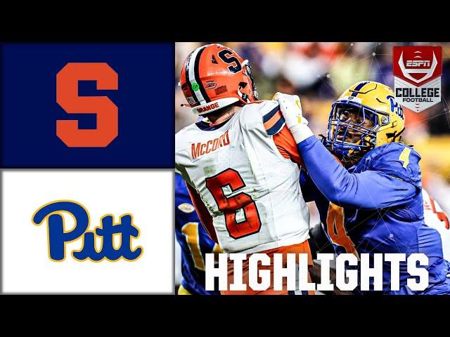 Syracuse Orange vs. Pittsburgh Panthers | Full Game Highlights | ESPN College Football