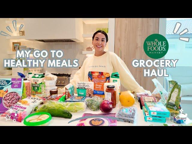 GROCERY STORE HAUL WHEN I HAVE NOTHING PLANNED | GO TO HEALTHY MEAL IDEAS