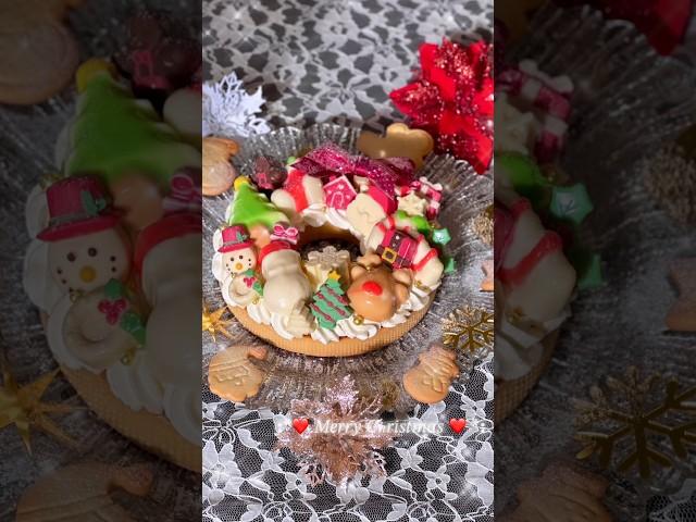 SHEINクリスマスケーキ.* #shein #vlog #ケーキ #cake #スイーツ #タルト #クリスマスケーキ