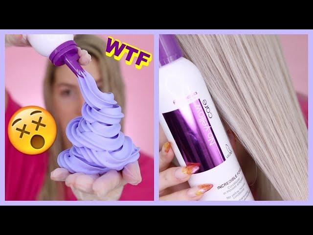 FANOLA NO YELLOW INCREDIBLE  FOAM CONDITIONER | FIRST IMPRESSIONS | HANNAH SCHRODER