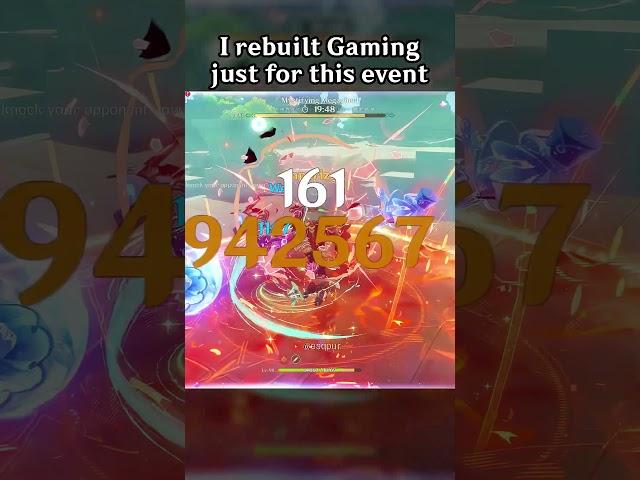 I REBUILT GAMING FOR THIS EVENT