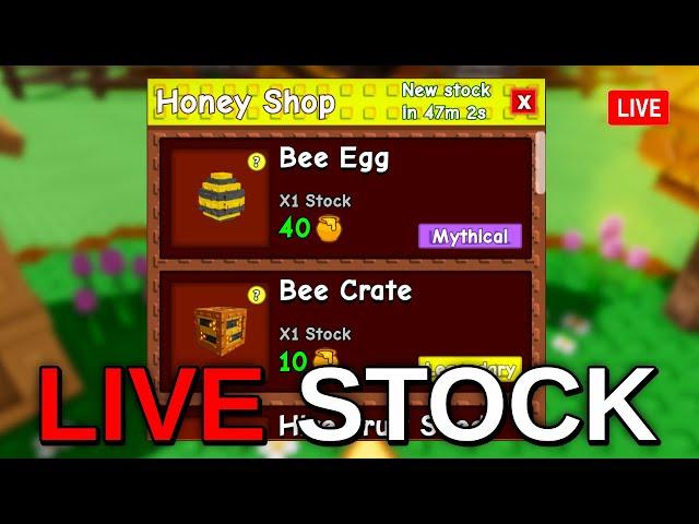Live  | GROW A GARDEN STOCK, EGGS, WEATHER & COSMETICS! 24/7!