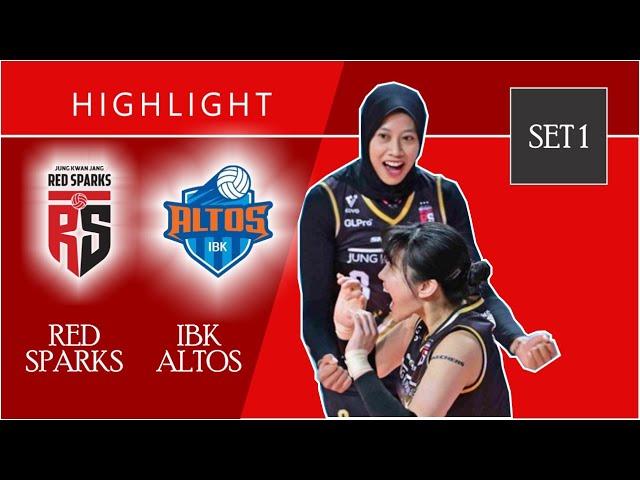 Epic Showdown: Red Sparks vs IBK Altos - Who Will Triumph - Part 1