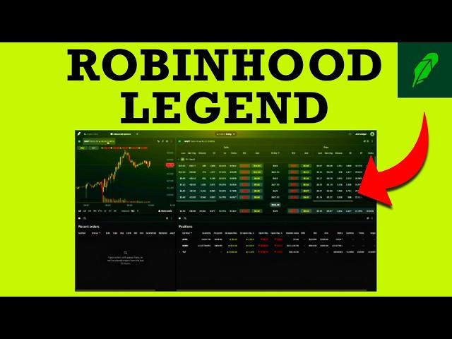 Robinhood Legend: First Impressions of the Advanced Trading Platform