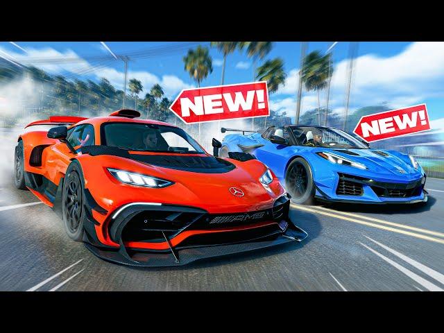 NEW 1600HP Mercedes AMG One & Corvette Z06 Customization in The Crew Motorfest!