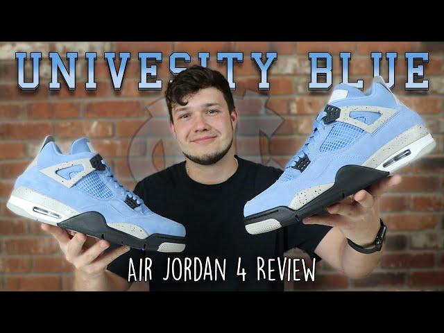 Jordan 4 University Blue Review!