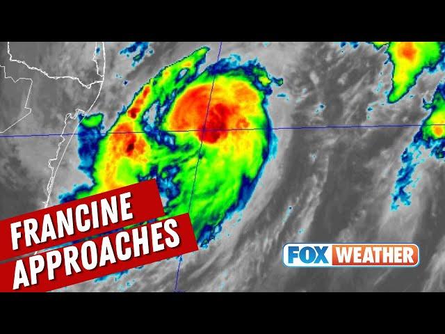 Tropical Storm Francine Forecast To Become Hurricane On Tuesday