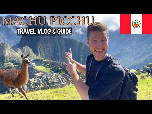 MACHU PICCHU IS INCREDIBLE | Peru Travel Vlog & Guide 2024