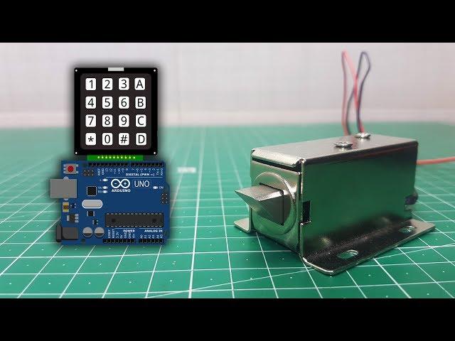 Arduino Keypad Solenoid Lock