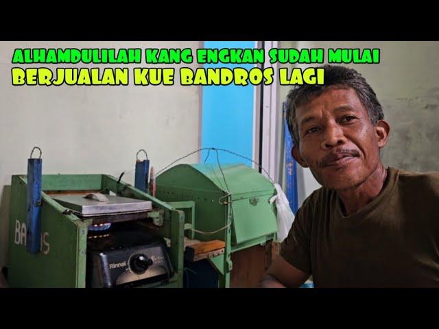 GREBEK RUMAH BARU KANG ENGKAN DAN BORONG KUE BANDROS YANG LANGSUNG DI BUAT DADAKAN RASANYA UUHHUUYY