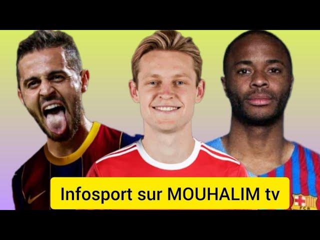 Rubriques sport sur MOUHALIM tv tchouameni au real: barça veut acheté sterling et bernardo silva