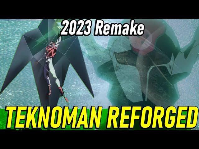 Blade's First Teknoman Transformation with Narration in 4K  [Reforged Cut 2023 Remastered- Preview]: